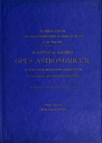 Opus Astronomicum Latin Translation Zij al-sabi